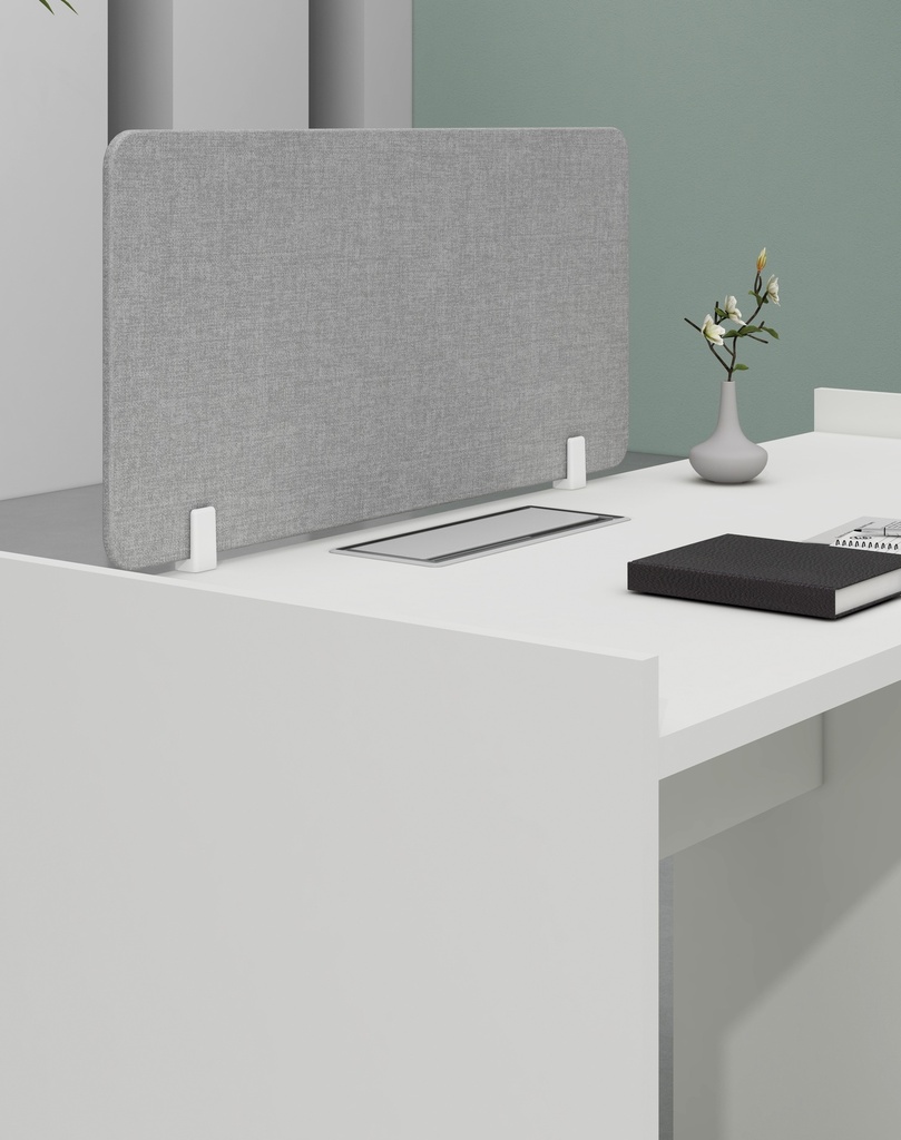 Feta Series- Single side one person workstation with Pedestal having 1 drawer and 1 filing cabinet