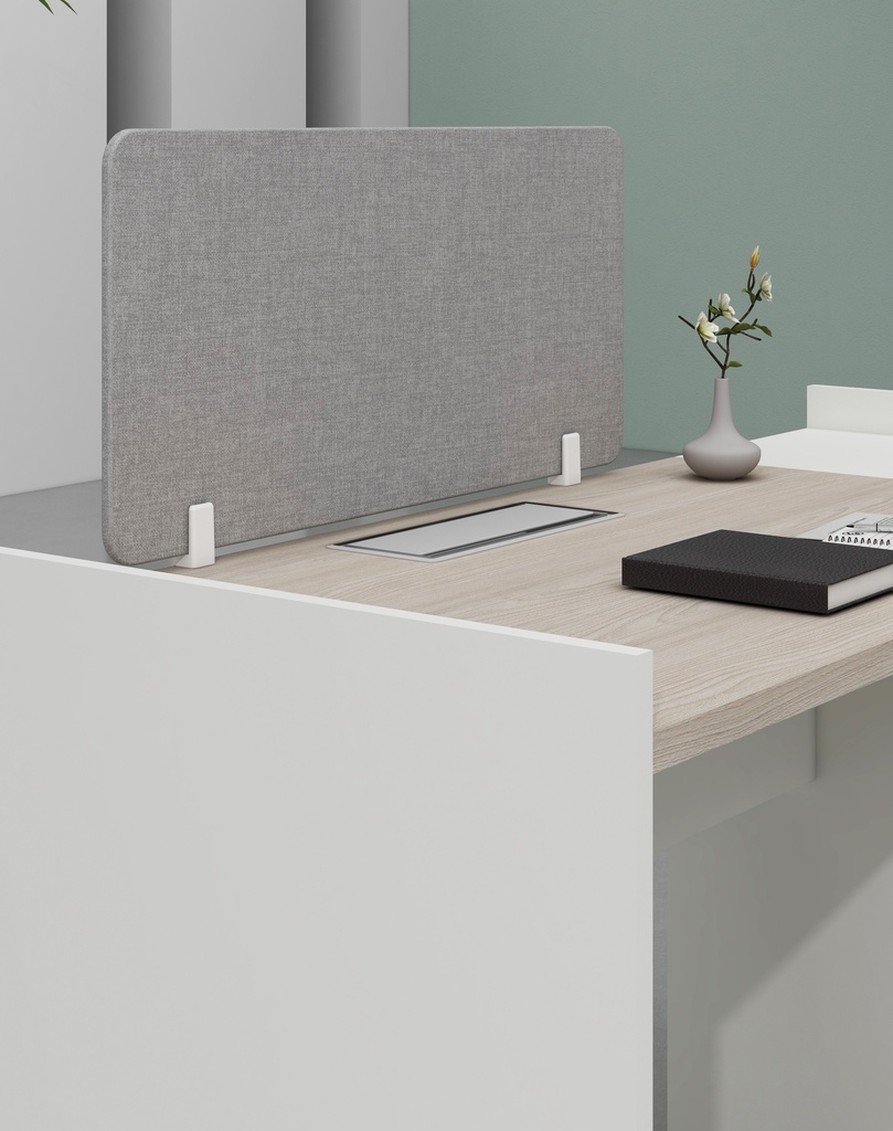 Feta Series- Single side one person workstation with Pedestal having 1 drawer and 1 filing cabinet