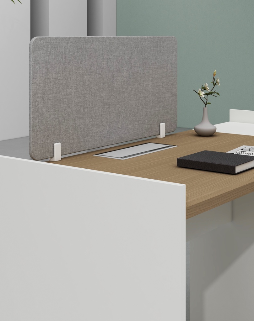 Feta Series- Single side one person workstation with Pedestal having 1 drawer and 1 filing cabinet