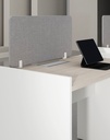 Feta Series - Single side workstation (Cluster of 2) with Pedestal having 1 drawer and 1 filing cabinet