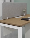 Base Series- Single side one person workstation (Straight leg)