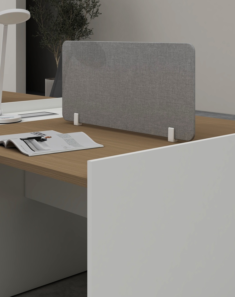 Feta Series - Double side workstation (Cluster of 6) with Pedestal having 1 drawer and 1 filing cabinet