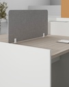 Feta Series - Double side workstation (Cluster of 2) with Pedestal having 2 drawers and 1 filing cabinet