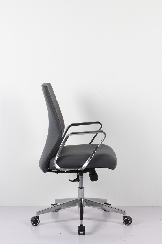 ETHAN PU Leather Mid Back Chair 