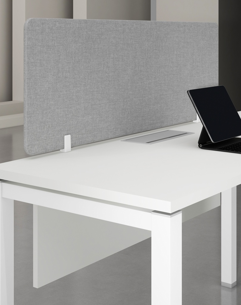 Base Series - Single side workstation (Cluster of 2) Straight leg