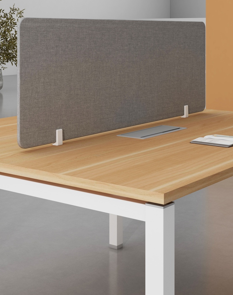 Base Series - Double side workstation (Cluster of 2) Straight leg