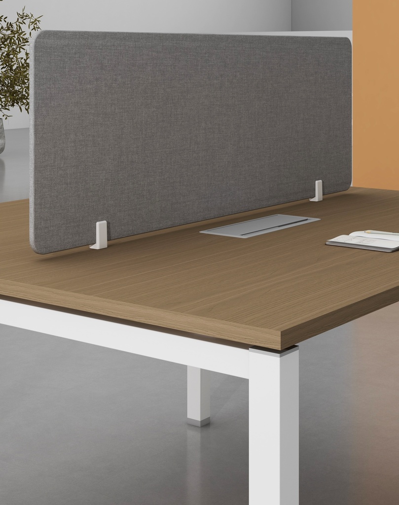 Base Series - Double side workstation (Cluster of 2) Straight leg