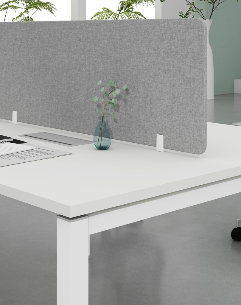 Base Series - Double side workstation (Cluster of 4) Straight leg