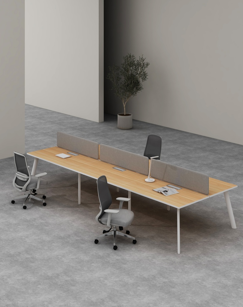 Agile 2 Series - Double side workstation (Cluster of 6)