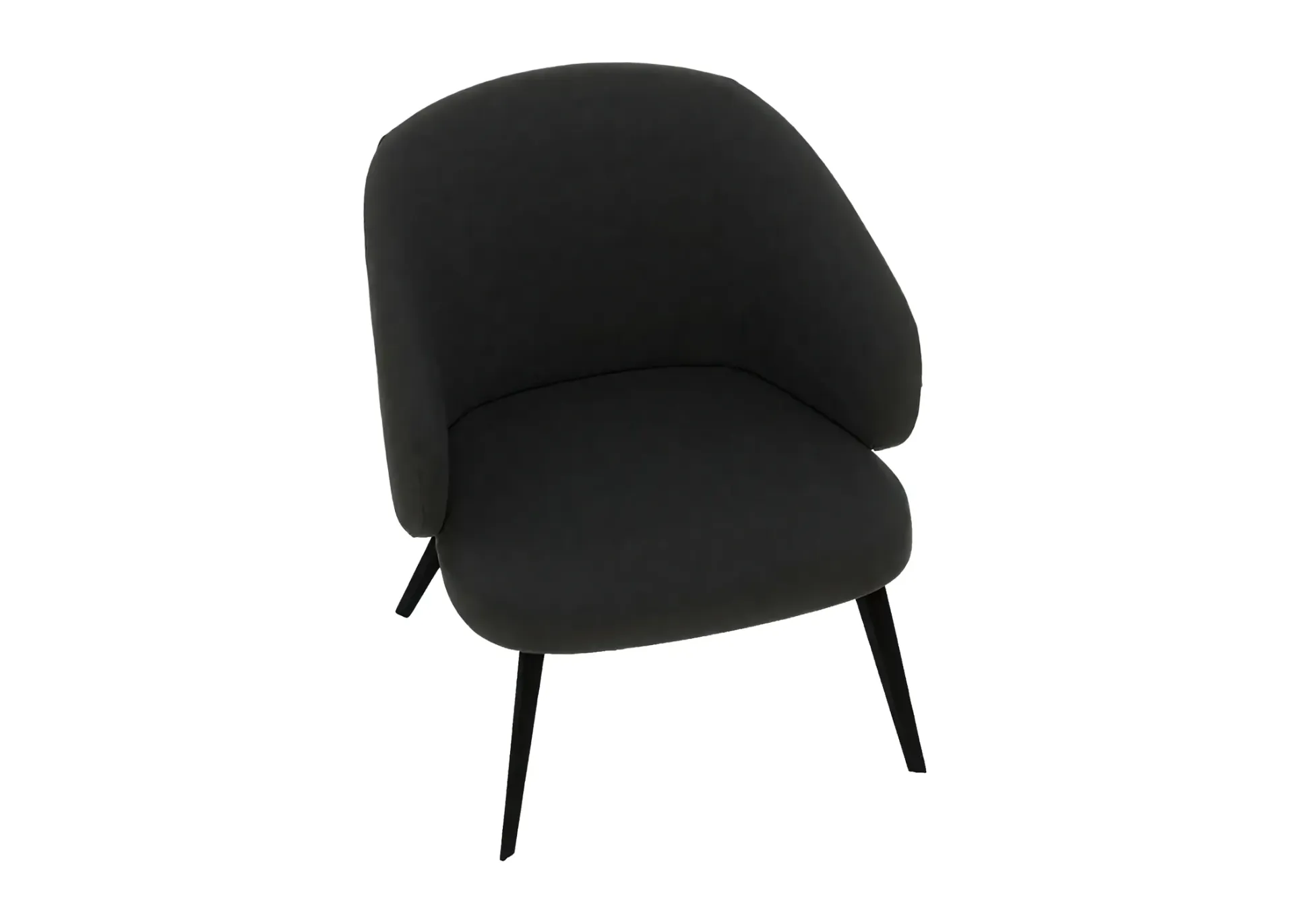 Nero armchair (PU, black)
