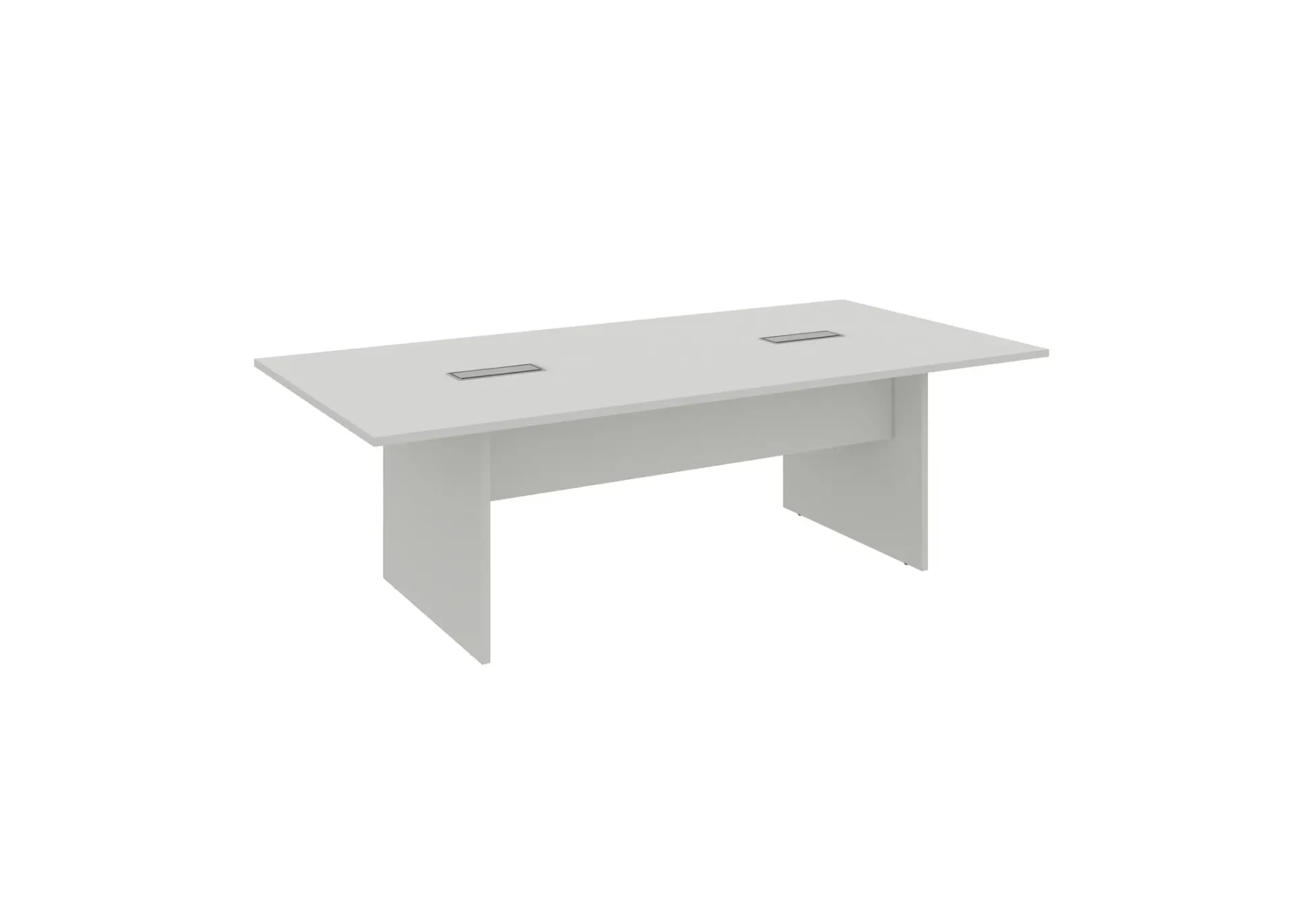 Feta meeting table (MF001 Moonlight White, 2400*1200*750)