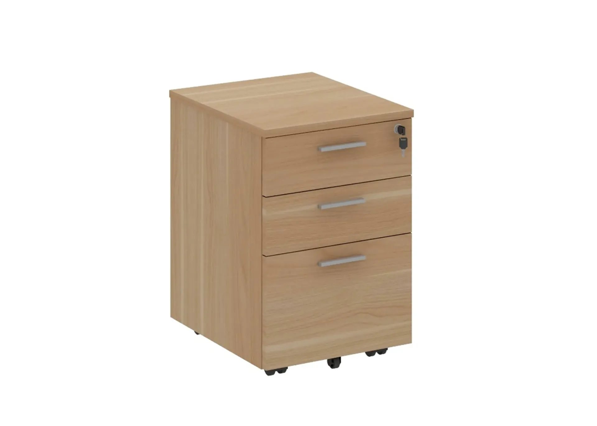 Stoa 3-Drawer Mobile Pedestal A