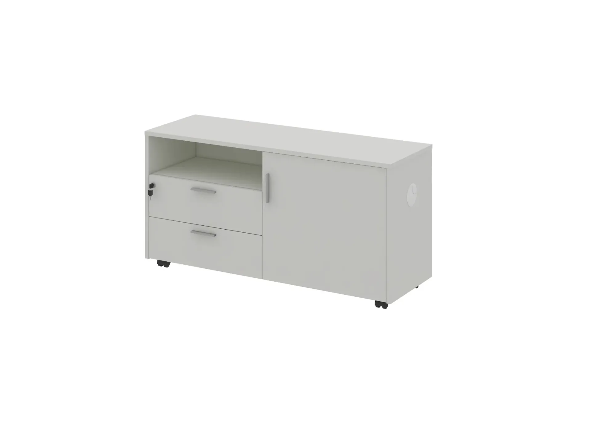 Storage mobile side storage (MF001 Moonlight White, Left)