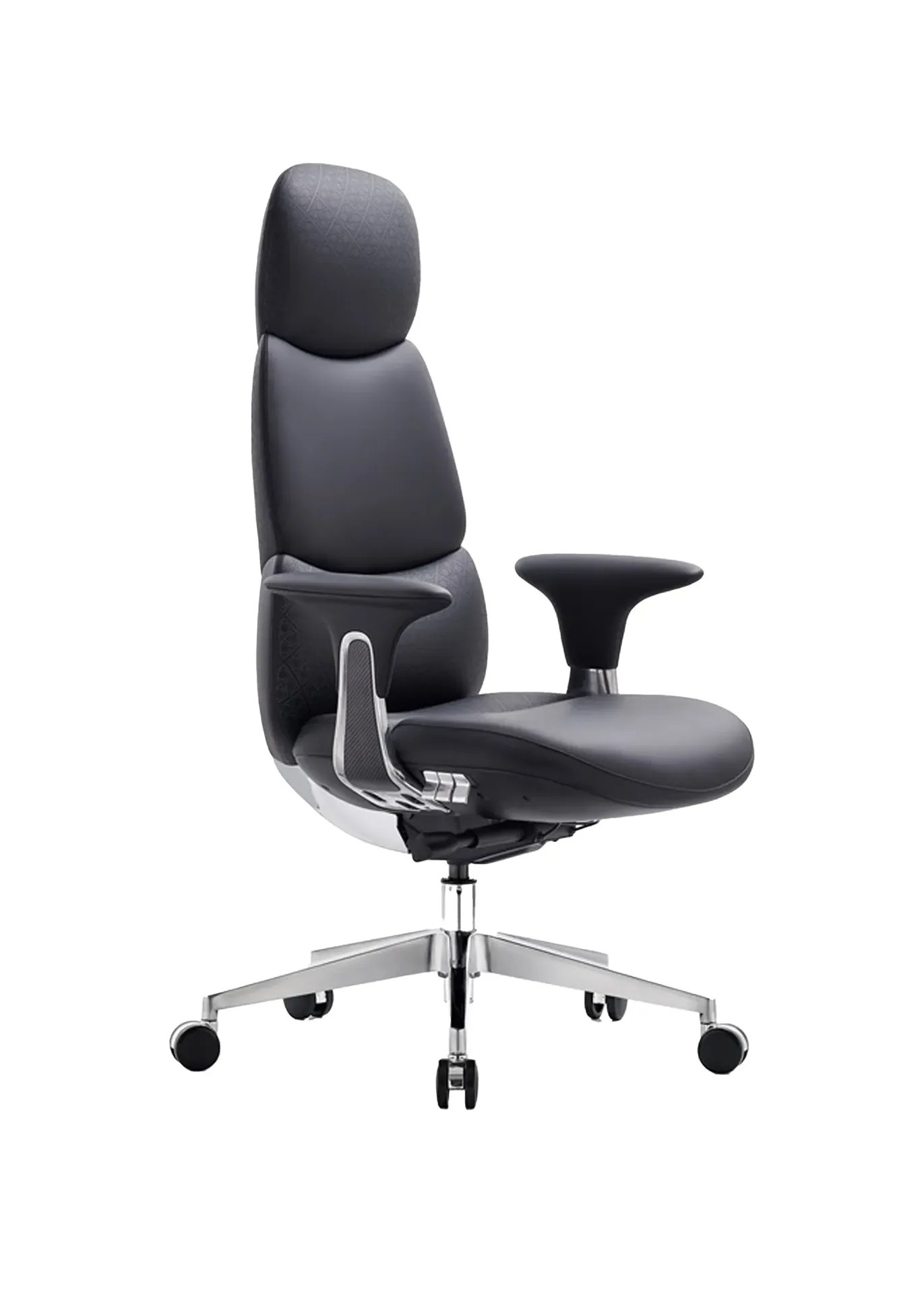 SERMON PU Leather High Back Chair