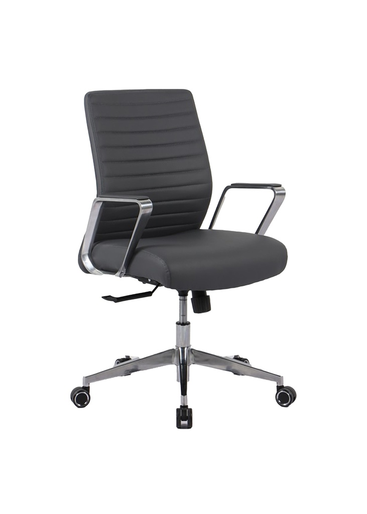 ETHAN PU Leather Mid Back Chair 