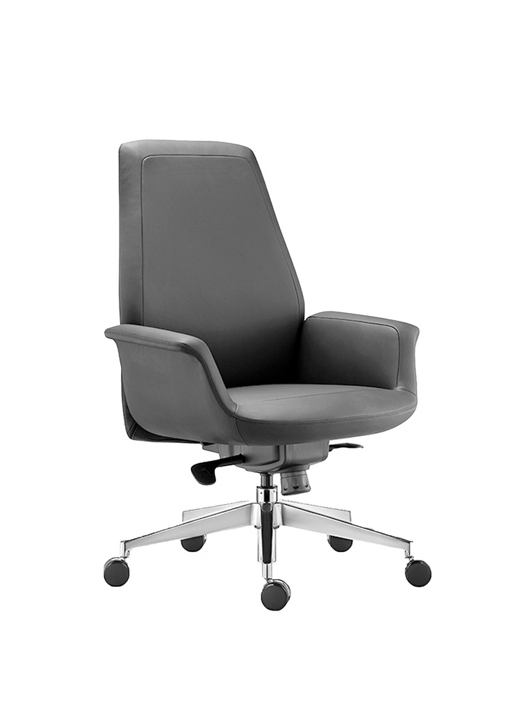 [CL22-PM] RIDO PU Leather Mid Back Executive Chair