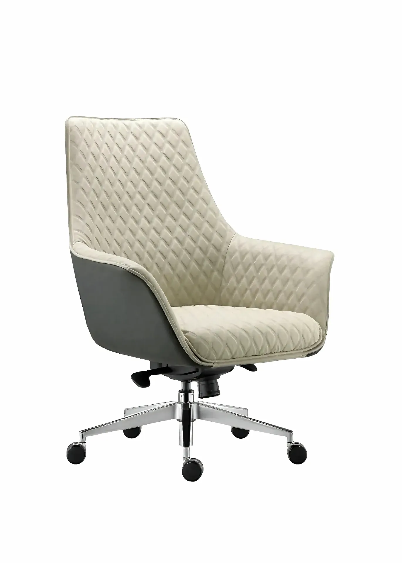[CL21-PM] HILDA PU Leather Mid Back Executive Chair