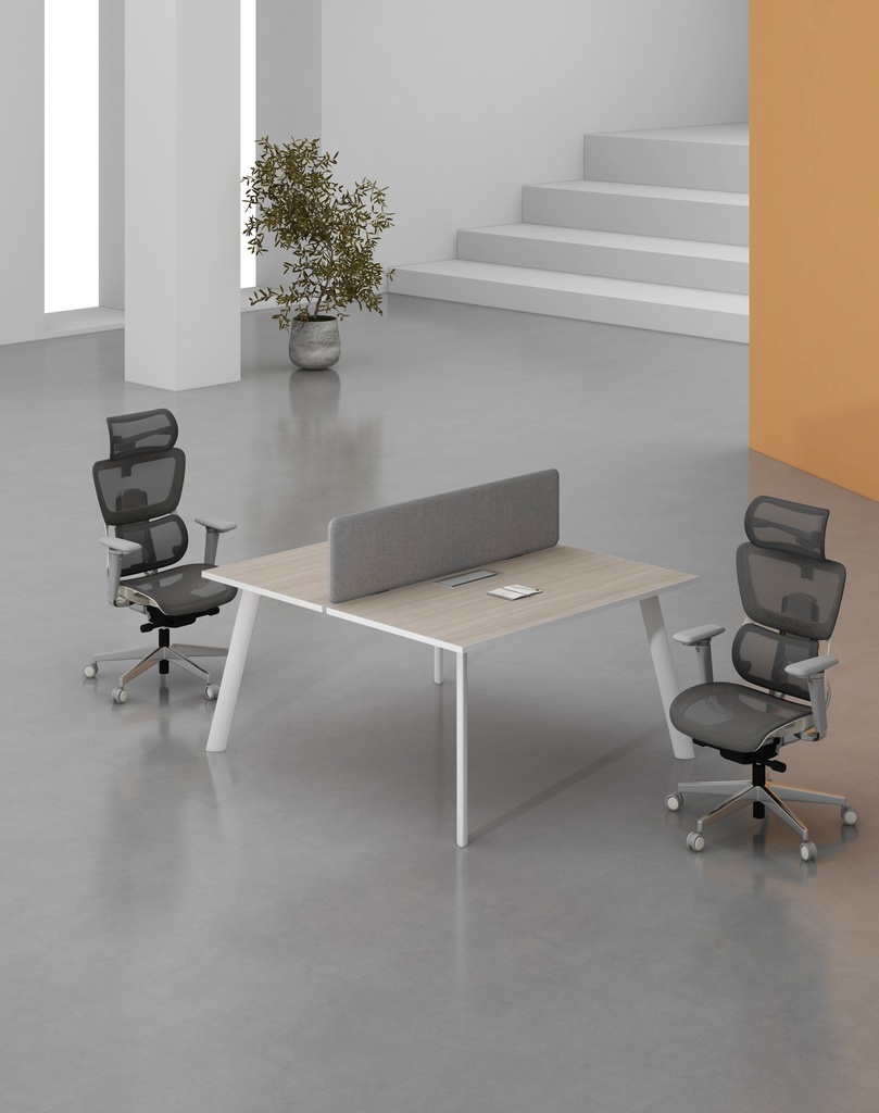 Agile 2 Series - Double side workstation (Cluster of 2)