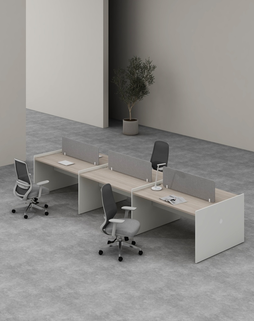 Feta Series - Double side workstation (Cluster of 6)