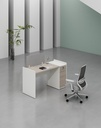 Feta Series- Single side one person workstation with Pedestal having 1 drawer and 1 filing cabinet