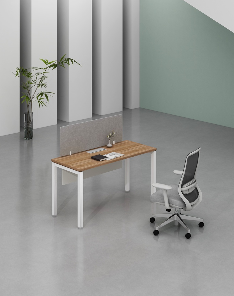 Base Series- Single side one person workstation (Straight leg)