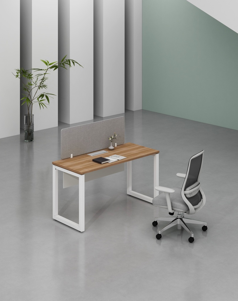 Base Series- Single side one person workstation (Loop leg)