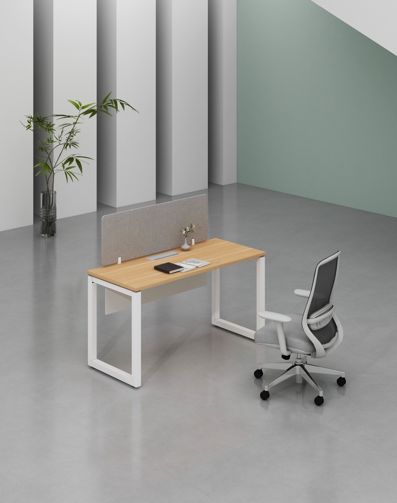 Base Series- Single side one person workstation (Loop leg)
