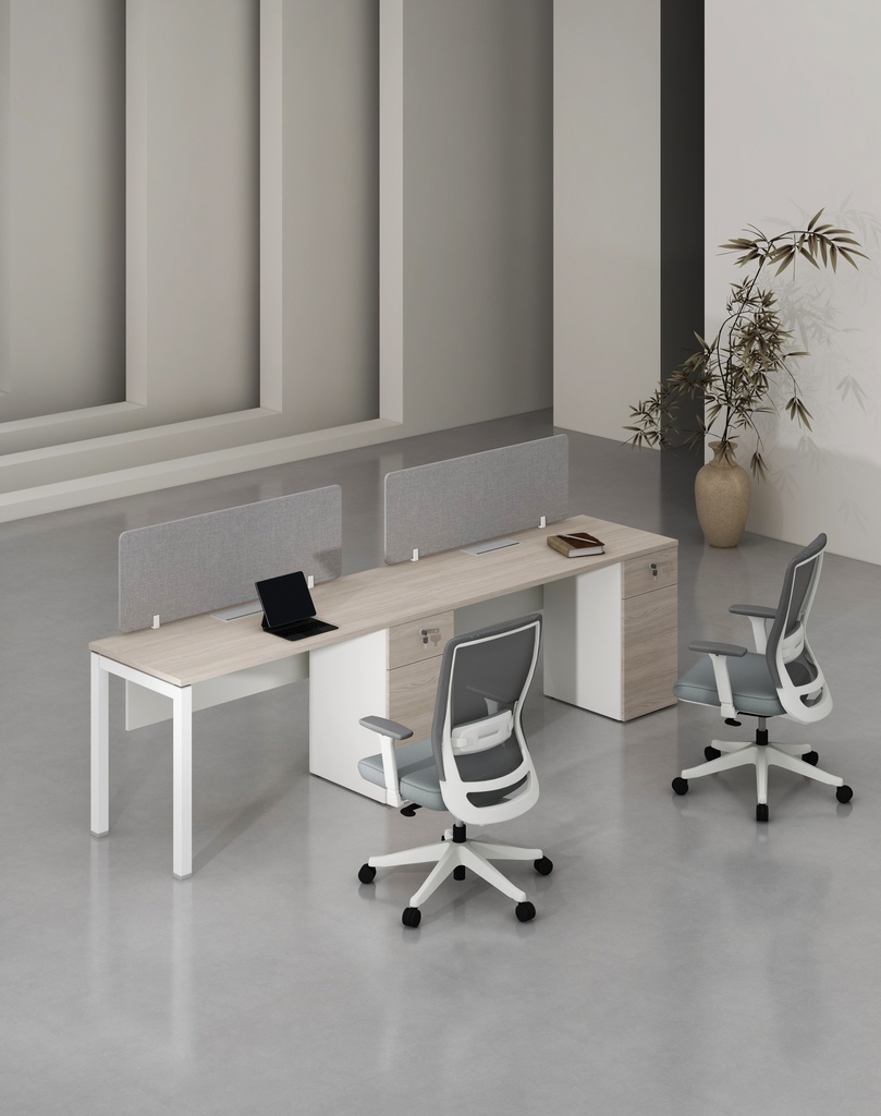 Base Series - Single Side WS (2pax) with Pedestal (1D+1F)