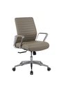 ETHAN PU Leather Mid Back Executive Chair